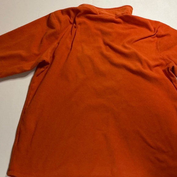 The North Face Men’s hiking fleece orange 1/4 zip size XL - Picture 6 of 6